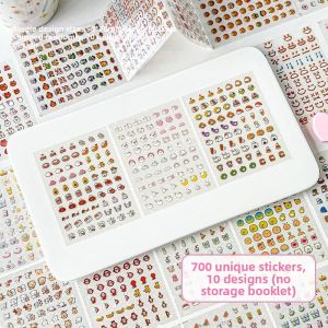 MONLEYTA | Mini Cute Cartoon Sticker Book For Girls High Aesthetic Value Guka Scrapbooking Stickers Children Reward Decorative Materials
