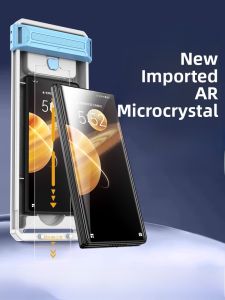 xilixili | Dust-Free Warehouse Instant Adhesive Tempered Glass Film For Huawei Honor MagicV3 Foldable Phone Screen Protector 3D Bent Anti-Fingerprint