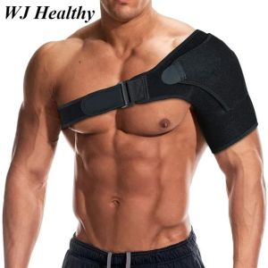 【WJ】Adjustable sports shoulder protection Breathable stable and tear resistant shoulder strap Shoulder guard Weightlifting shoulder strap protector