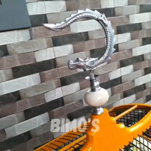 Gantungan Sangkar Burung Motif Naga Sirip Fullset Pion Cantolan Sangkar Murai Kotak Gantungan Burung