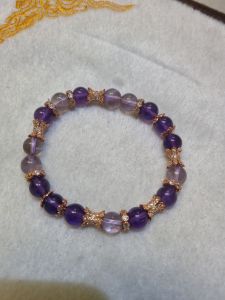 Crystal bracelet amethyst