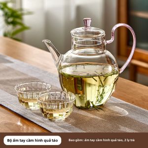 YAGANG | Ấm Pha Trà Bền Chống Nóng Có Lọc Dùng Cho Pha Trà Nóng Và Lạnh