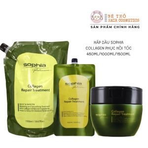 Hấp Dầu Sophia Collagen Repair Treatment Phục Hồi Dưỡng Ẩm Sâu Giúp Tóc Mềm Mại Khỏe Mạnh