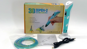 PSD - Childrens 3D Printing Pen for  Making Doodles Graffiti Arts Crafts  With USB