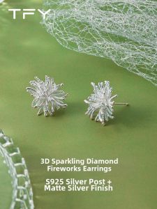 TFY | Sparkly Fireworks Flower Earrings