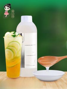 Handcrafted Bamboo Cane Sugar Lemon Tea Syrup for Milk Tea Shops Pearl Tea Special Fruit Sugar Liquid Grape Glucose 1200g
