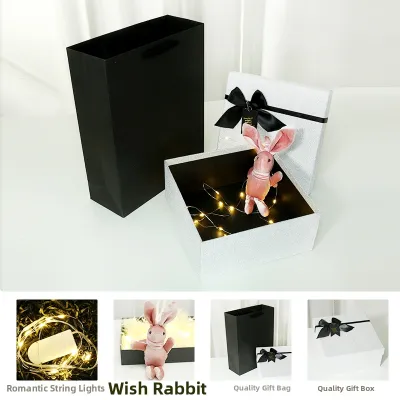 Extra Large Gift Box Birthday Present Box Empty Box for Men High-End Feeling Gift Box Korean Style Wedding Supplies Sugar Box