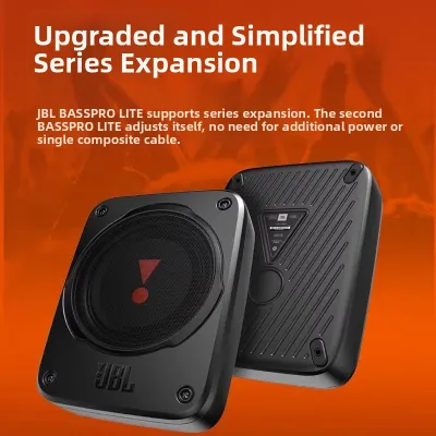 JBL | Ultra-thin Active Car Subwoofer Seat-mounted