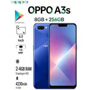 OPPO | OPPO A3s Global Edition Smartphone 2026 Model - 8GB RAM 256GB High-End Specifications for Unmatched Performance
