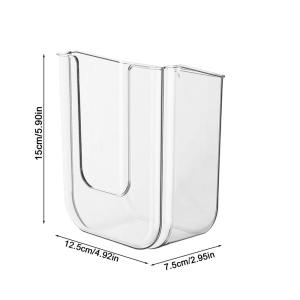 Bathroom non perforated wall mounted wet tissue storage box Self-adhesive Space-saving Paper Towel Holder