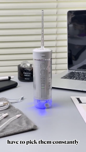 KIWIBIRD Portable Water Flosser UV Sterilization IPX7 Waterproof Oral Electric Dental Air Flosser Teeth Cleaner 4 Modes 冲牙器