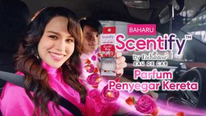 Scentify Car Perfume Yuzulicious Bouquet (14ml) x3 | 2X Long-Lasting Parfum | 2-in-1 Versatile Usage | Scentify by Enchanteur