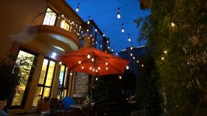 BỘ DÂY ĐUI ĐÈN E27 NGOÀI TRỜI CHỐNG NƯỚC MƯA ( LẮP BÓNG TRANG TRÍ QUÁN ĂN  SÂN VƯỜN  QUÁN CAFE  DẠ TIỆC ..)