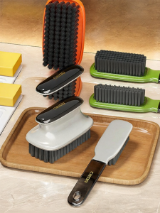 HIHUCUN | Multi-Purpose Hard Bristle Long Handle Cleaning Brush
