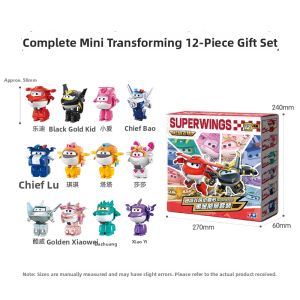 AULDEY | Black Gold Boy Mini Transforming Robot Energy Set Toy