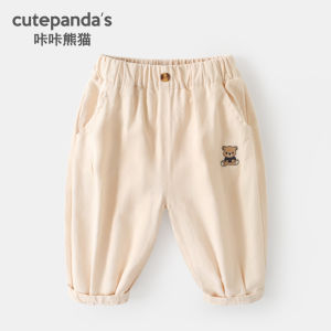 Casual Academy Style Childrens Clothing Baby Boys And Girls Long Pants Spring Autumn Wear Comfortable Cotton Trousers
