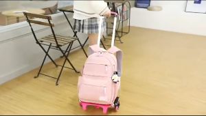 TAS ANAK SEKOLAH PEREMPUAN TAS RANSEL SEKOLAH REMAJA WANITA MODEL KULKAS TAS SEKOLAH ANAK CEWEK KAPASITAS BESAR MODEL IMPORT TERBARU