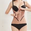 Latex Waist Trainer U-Shaped Abdomen Shaper Underwear Full Body Sculpting Vest Supportive Back Protector Large Size. 