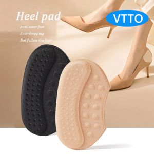 VTTO แผ่นรองในรองเท้าส้นสูง6มม. สำหรับรองเท้าผู้หญิงแผ่นรองในส้นเท้าแผ่น Relief ปวด2ชิ้น1คู่