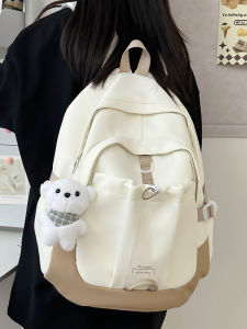 กระเป๋าเป้สะพายหลังใส่หนังสือแบบลำลองสำหรับนักเรียนมัธยมปลายและมหาวิทยาลัย ความจุขนาดใหญ่ กระเป๋าปีนเขาแบบลำลอง กระเป๋าเป้สะพายหลังแบบอเนกประสงค์