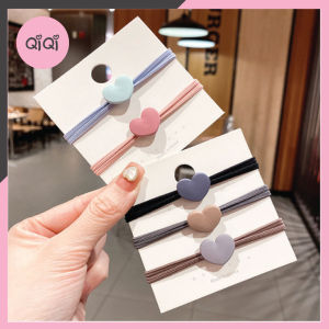 (1k) Set 20 Dây chun buộc tóc Hình Tim dễ thương sỉ 1k