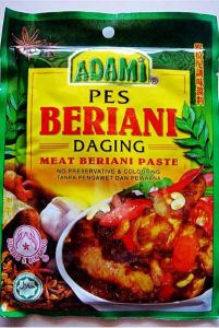 Adami Pes Beriani Daging Meat Beriani Paste Briyani Daging 1 Pack (200g)