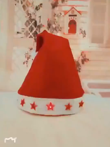 Christmas Santa Snowman Hat With Light Star Glitter Soft Plush Adults Christmas Hat Velvet Comfort Xmas Decoration