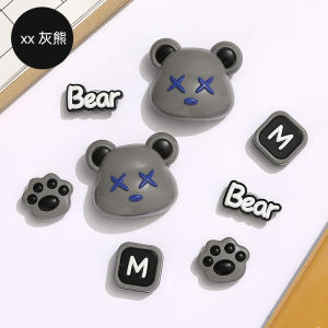 Phụ Kiện Hoa Giày Khoét Lỗ Cho Nữ DIY Khóa Giày Hoạt Hình Ba Chiều Tháo Rời Thời Trang INS Nổi Tiếng Vải Nỉ Mùa Hè 2023