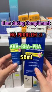 Gel Giảm Mụn AHA - BHA - PHA - Tea Tree Compliment No Problem Nga 25ml