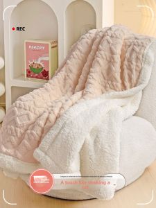 YANYANGTIAN | Coral Fleece Blanket for Office and Home