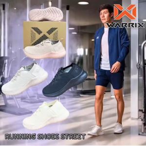 WARRIX รองเท้าวิ่ง รองเท้าเพื่อสุขภาพ ผ้าใบ WAVE 1.0 Uncaged Running Collection WF-203RNACL01
