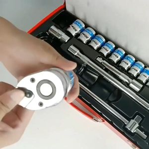 Ready Stock + Local Seller: 24PCS German-Made Socket Set with Sliding Bar & Power Handle