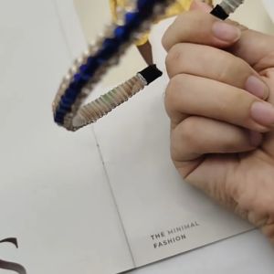 SHOPHOME - Bando Korea Dewasa Terbaru Cantik Bondu Mutiara Kristal Mewah Premium BND31