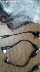1PC Flat Silicone Flexible Cable USB to Type-C Data Cable  Left Right  Up Down Bend Connector 10/30/50/100CM Wires 2.0 2A Power