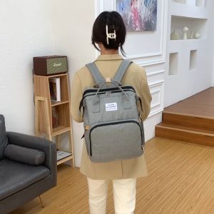 Tas Perlengkapan Bayi Multifungsi 2in1 Kasur Tidur Tas Ransel Diaper Bag / Tas Bayi Multifungsi Tempat tidur lipat Baby diapers bag Perawatan tas Perlengkapan Ransel Backpack You Are My Sunshine