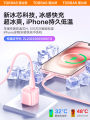สายชาร์จ Apple PD30W ชาร์จเร็ว ชาร์จแบบไร้สาย สายข้อมูลแบบชาร์จเร็วสำหรับ iPhone 16 pro Max iPad แท็บเล็ต ชุด 12 ชิ้น. 