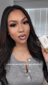 Skin Tint Stick Waterproof Nourishing Solid Tinted Serum Foundation Skin Tint Balm Face Tinted Face Contour Stick Makeup