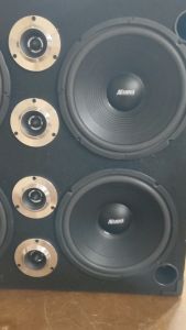 ลำโพงบลูทูธกลางแจ้ง ลำโพงฟังบ้าน ตู้ลำโพงชูด สำเร็จเสียงดี ดอก 10 ดอกทวิตเตอร์จาน 4 พร้อมแอมป์คาราโอเกะ D10K 400 w