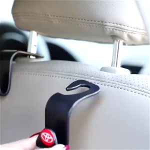 Car Hook Hanger Mobil Karakter Lucu (HARGA SATUAN) / Gantungan Mobil Car Hook Toyota LOGO / Holder Headrest Gantungan Kait Barang Mobil
