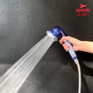 SPEEDS Kepala Shower Aerator Shower Tekanan Tinggi Genggam Hemat Air Filter Pancuran Mandi 200-1