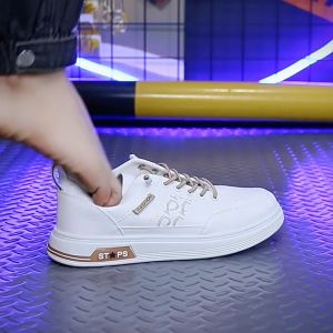Sepatu sneakers putih sepatu putih sepatu cowo model trendy gaya terbaru sepatu kasual