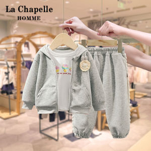 La Chapelle Childrens Autumn Set 2025 New Style Baby Girls Fashionable Jacket Spring Autumn Clothes for Girls