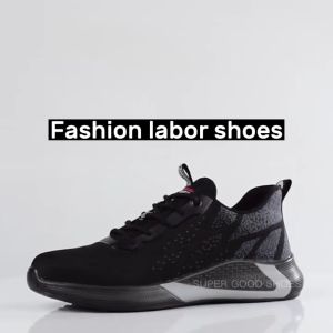 Original Low Cut Safety Shoes for Men Lightweight Work Shoes welding shoes Steel-toed Shoes Construction Work boot