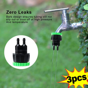 YESPERY 1/3Pcs Faucet Adapter Garden Hose 1/2\" 3/4\" Female Y Connector Irrigation 4/7 Adapter 2 Ways Splitters Farm Drip Irrigation Hose Connector