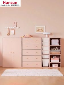 Hanssem | Children Wooden Wardrobe Storage Cabinet
