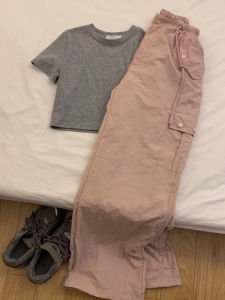 American Retro Workwear Casual Pants High Waist Loose Design Belted Wide Leg Pants Summer New Womens Fashion Trousers