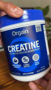 Thực phẩm bổ sung Orgain Creatine Monohydrate Micronized 670g (135 servings)