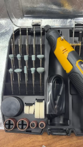 57PCS 3.6V Carving Tools Set Electric Cordless Mini Grinder Drill Set for Wood Area Polishing Precise Carving