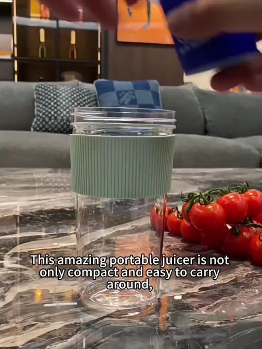 NIU Portablr Blender Fruit Juice Mixer Cup With Straw Wireless