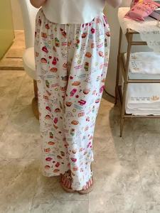 KASIHAN | Comfortable Summer Cotton-Like Loose Cartoon Pajama Pants